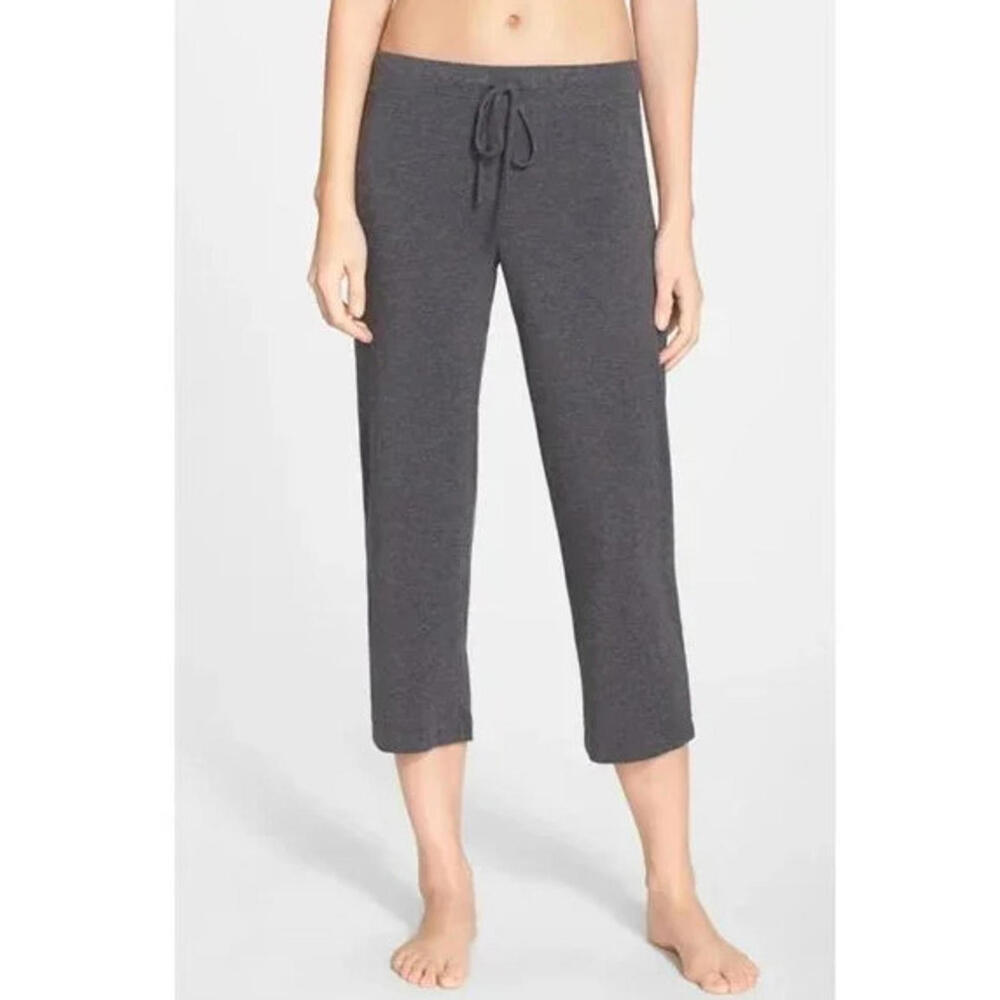 DKNY charcoal drawstring Crop pants  style‎ Y987595 Women Size 3x New !
